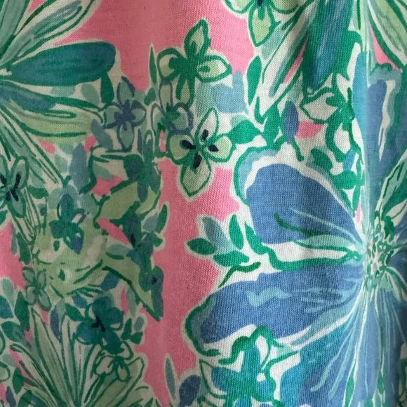 Lilly Pulitzer Malone Maxi Dress in Soleil Pink Good Hare Day - Picture 3 of 5